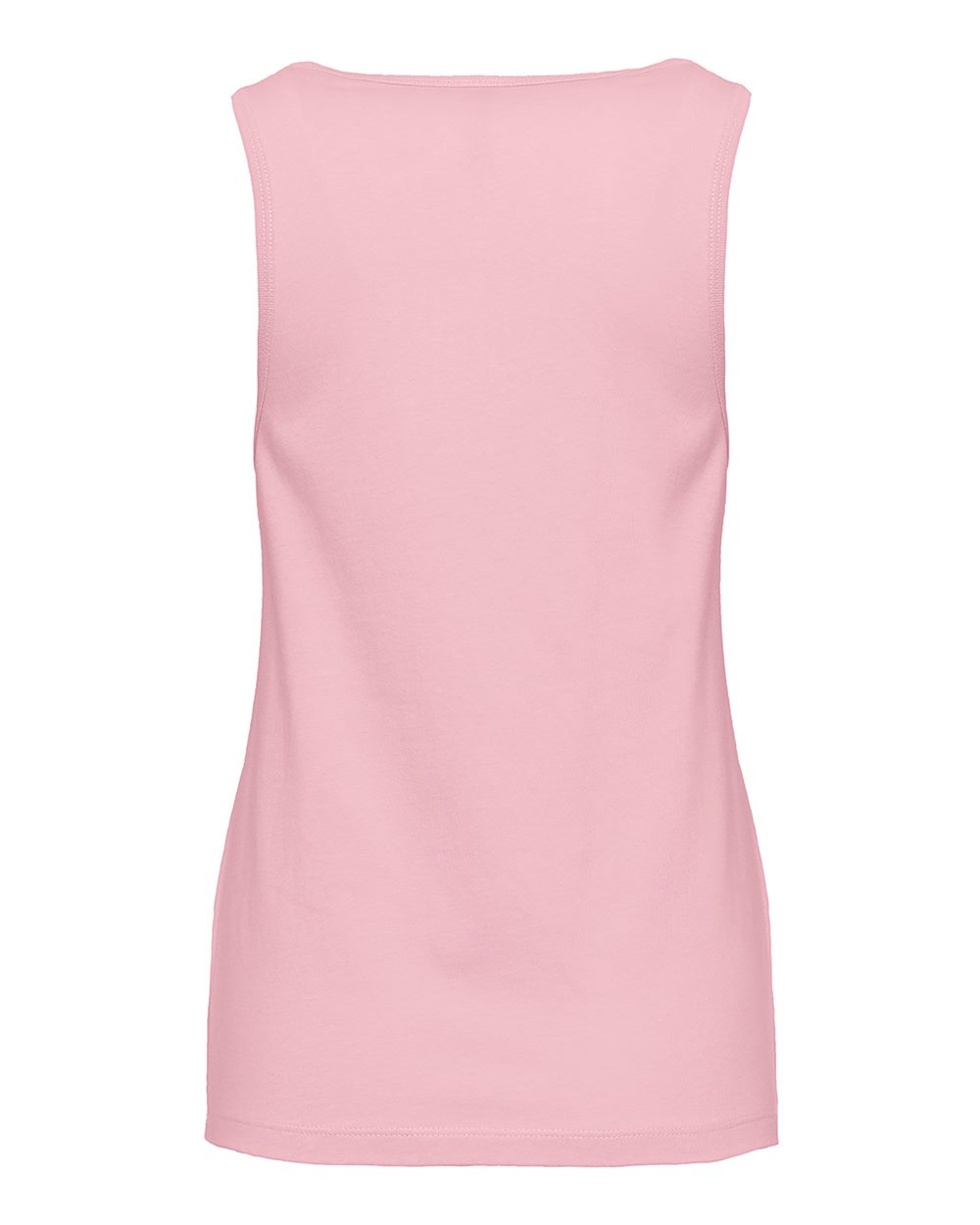 Women's Cotton Tank - Back - B00118302 - Light Pink