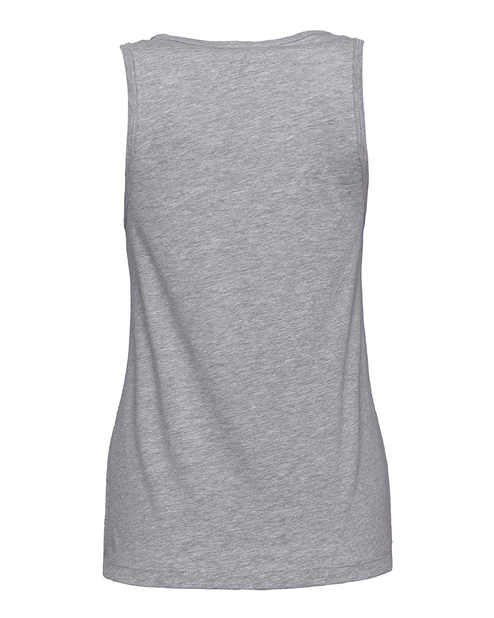 Women's Cotton Tank - Back - B00118582 - Heather Grey