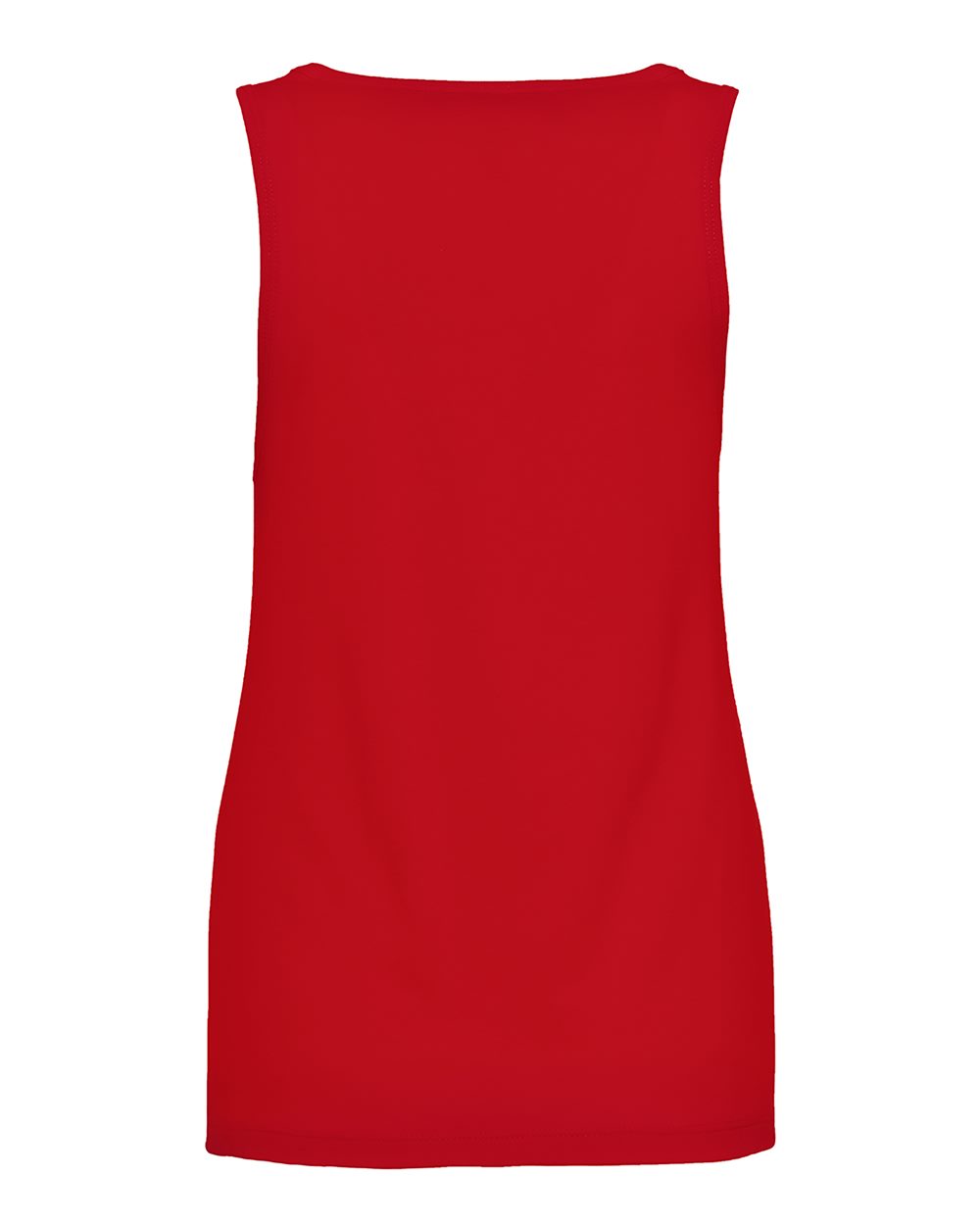 Women's Cotton Tank - Back - B00118702 - Red