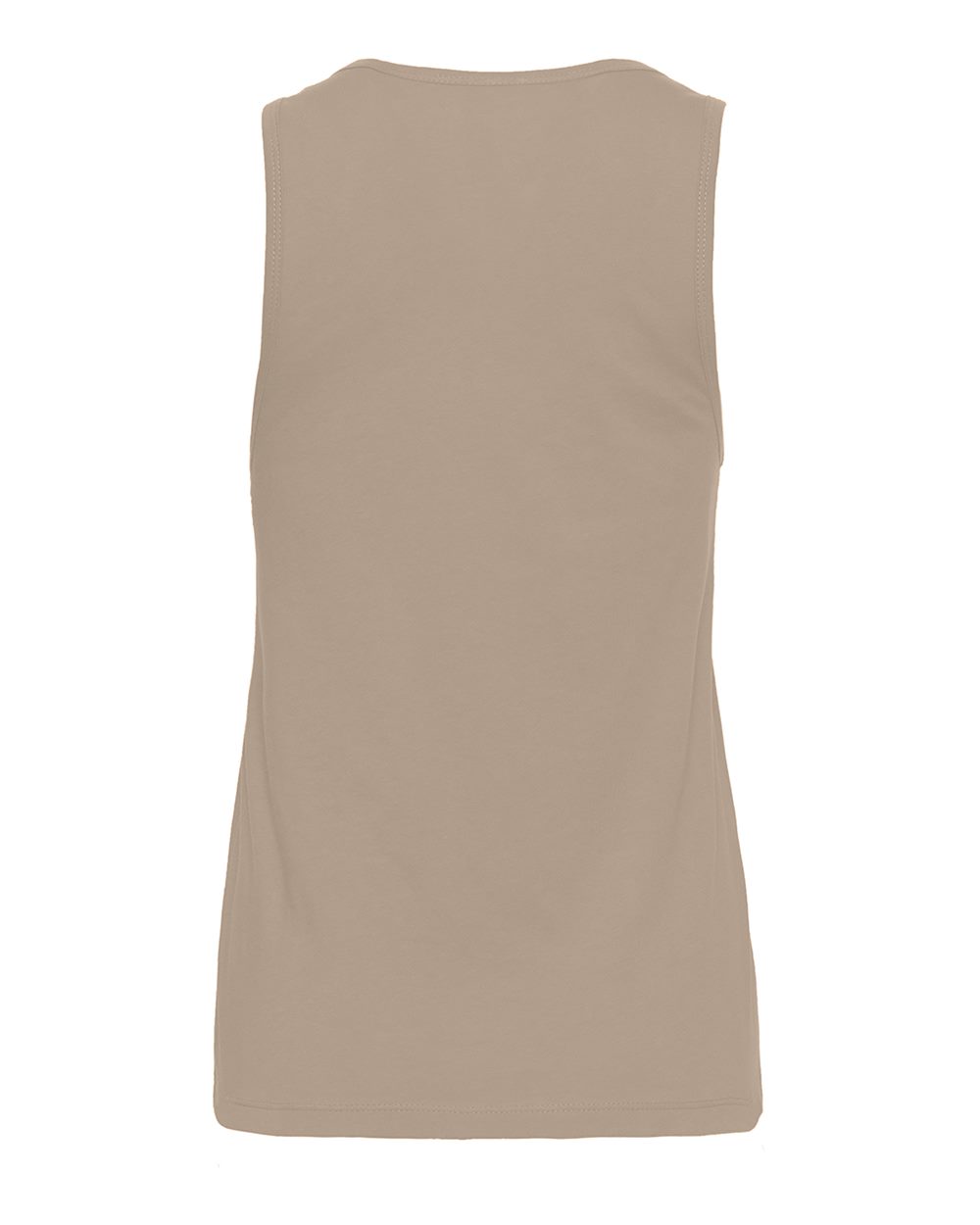 Women's Cotton Tank - Back - B00118962 - Tan