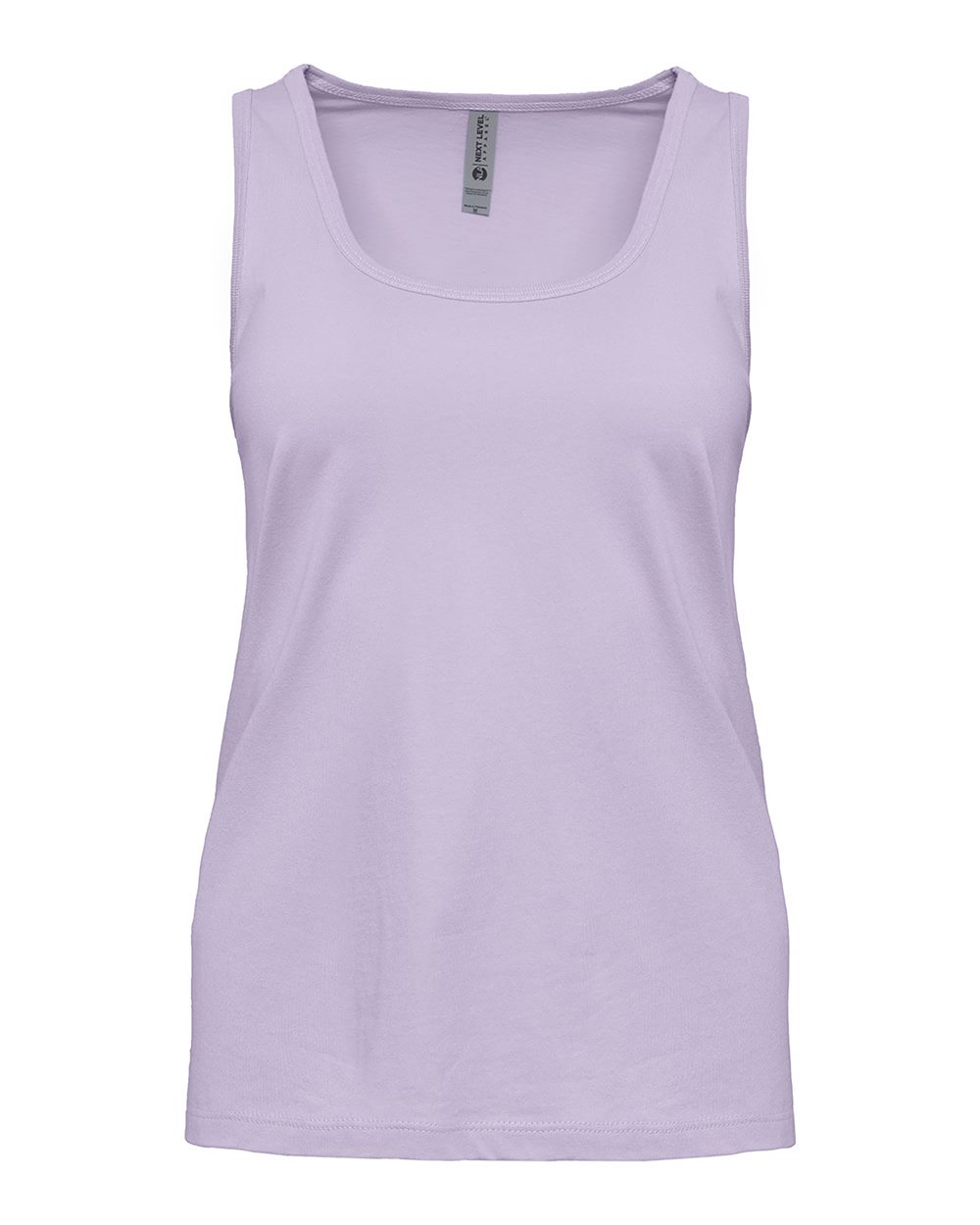 Women's Cotton Tank - Front - B00118212 - Lavender