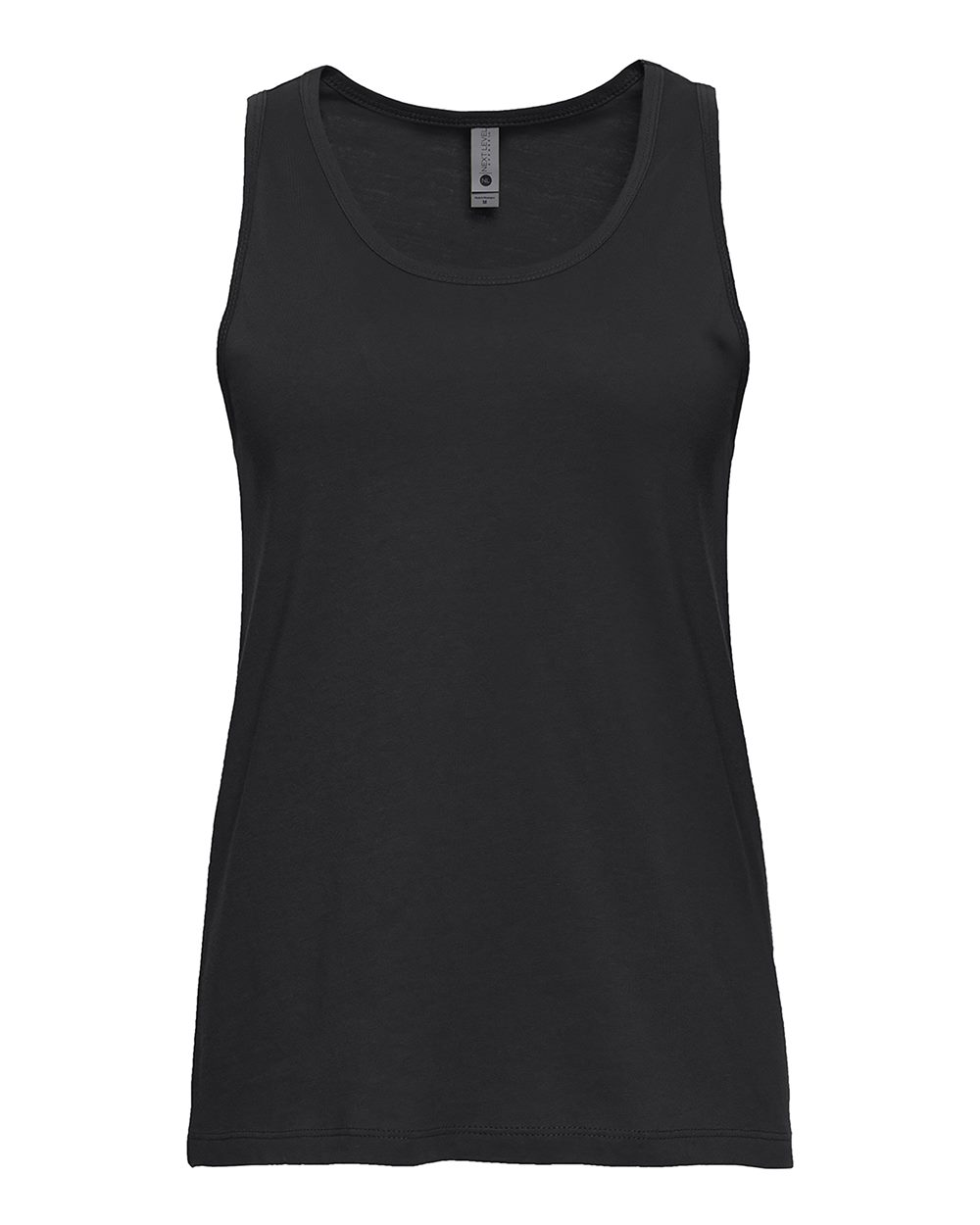 Women's Cotton Tank - Front - B00118502 - Black