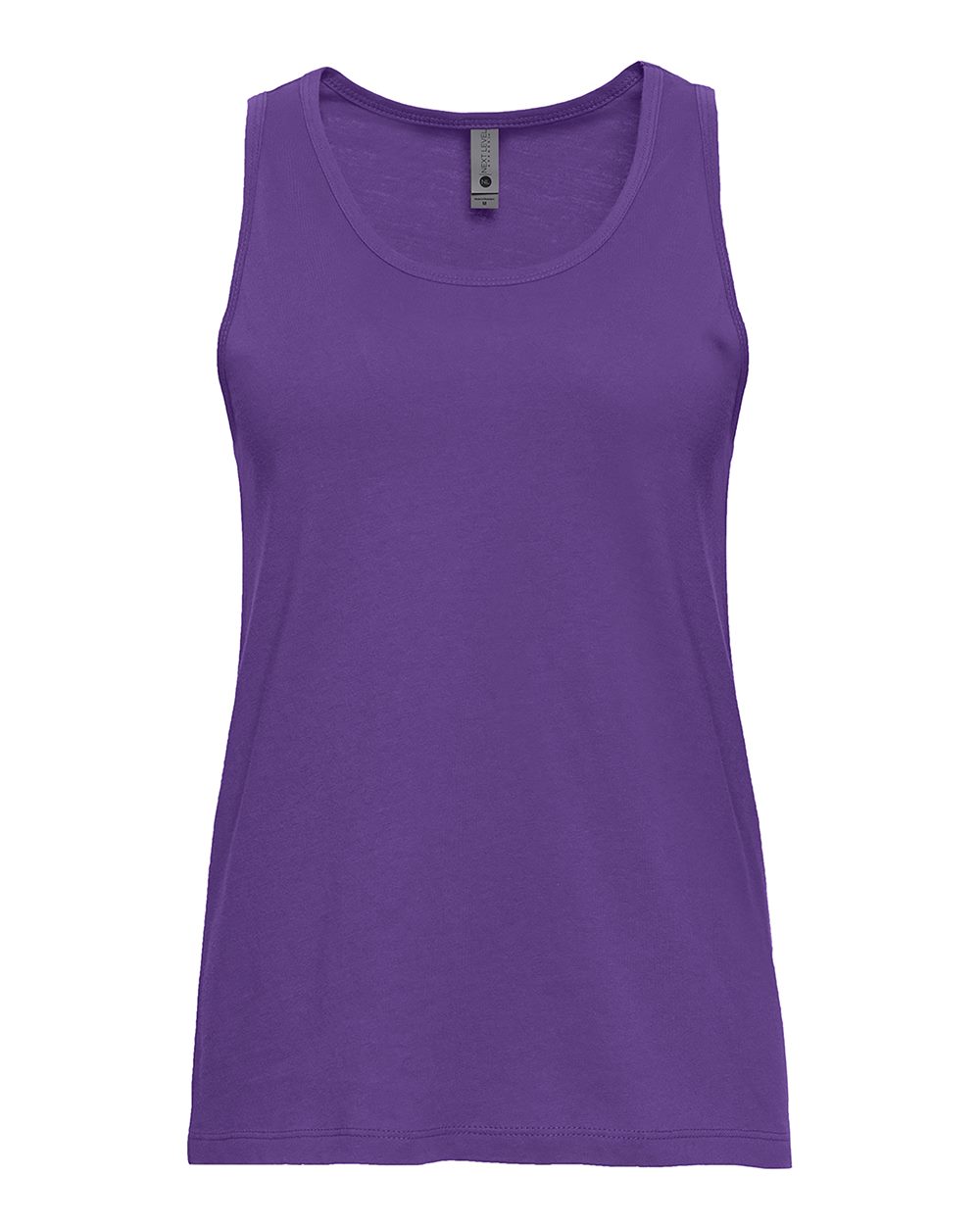 Women's Cotton Tank - Front - B00118672 - Purple Rush