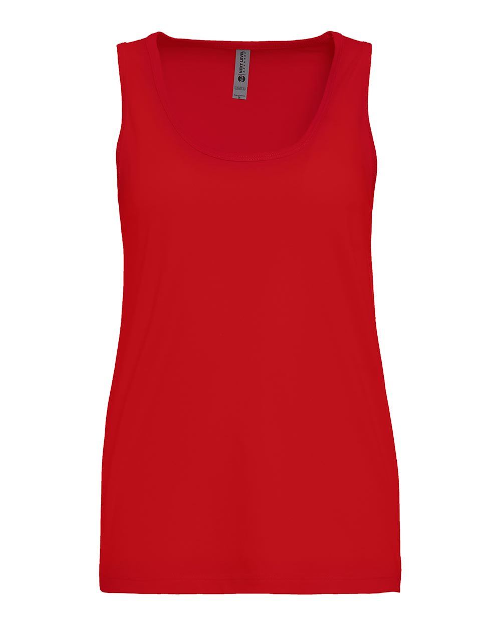 Women's Cotton Tank - Front - B00118702 - Red