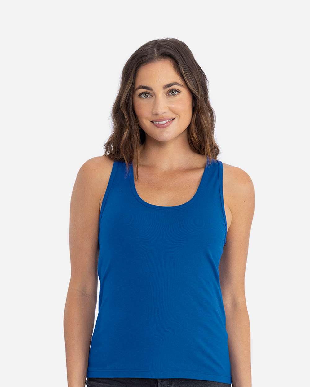 Women's Cotton Tank - OnModelFront - B00118752 - Royal