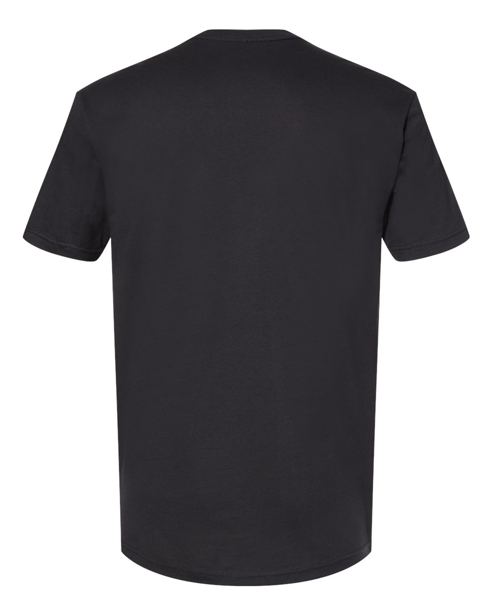 Cotton T-Shirt - Back - B00618572 - Graphite Black