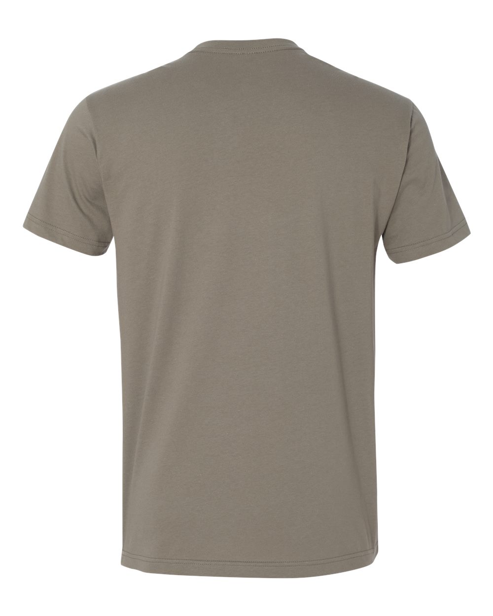 Cotton T-Shirt - Back - B00618592 - Warm Grey