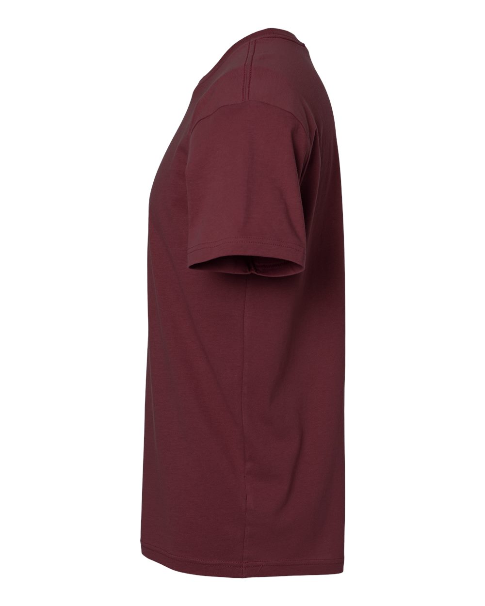 Cotton T-Shirt - DirectSide - B00618532 - Maroon