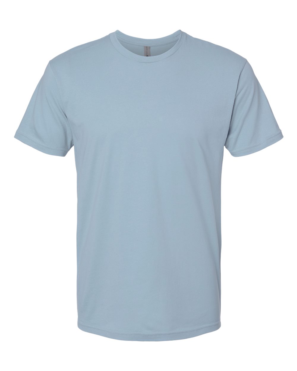 Cotton T-Shirt - Front - B00618272 - Stonewash Denim