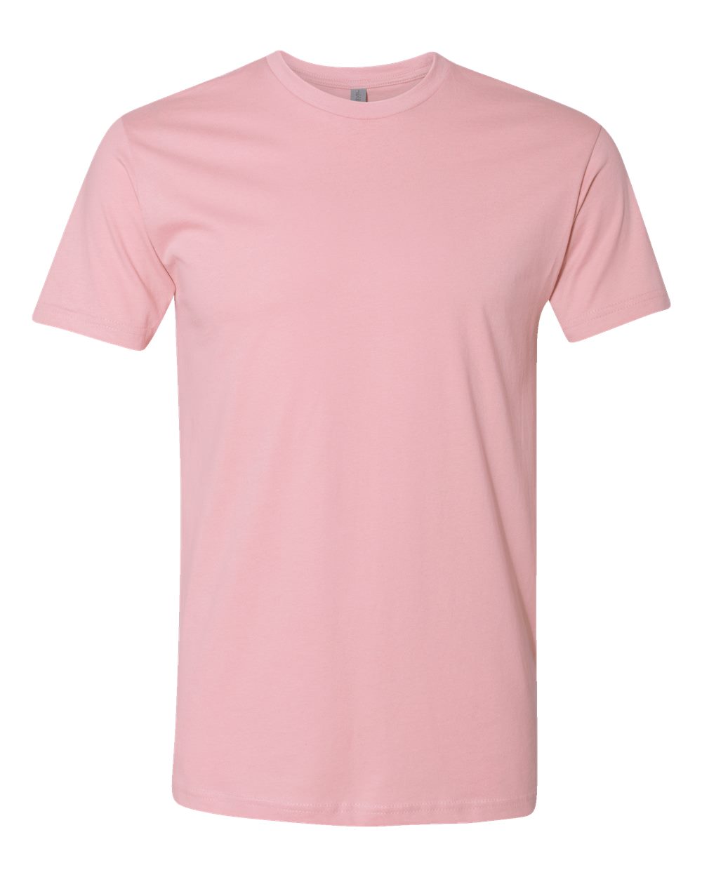 Cotton T-Shirt - Front - B00618302 - Light Pink