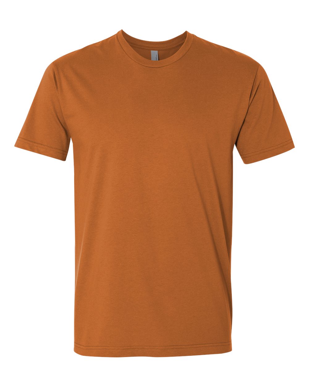 Cotton T-Shirt - Front - B00618332 - Clay