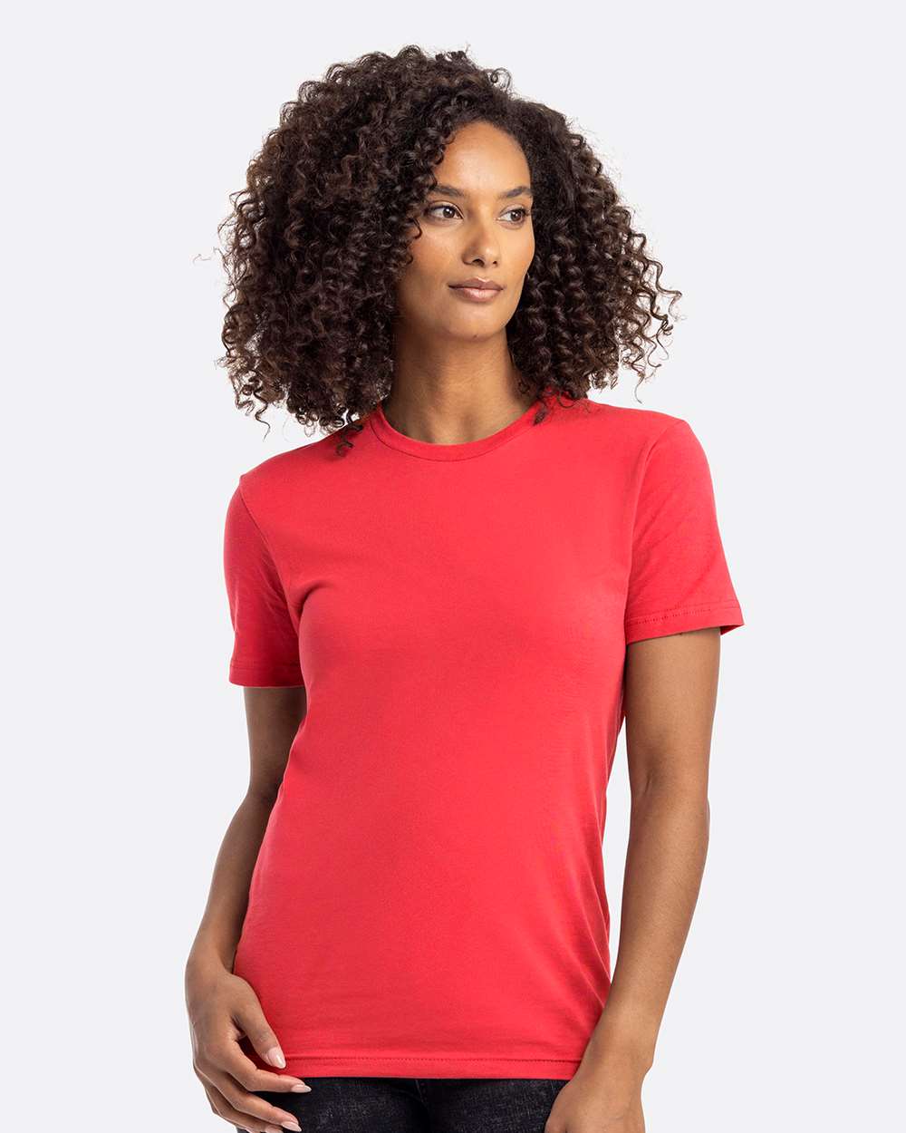 Cotton T-Shirt - OnModelFront - B00618992 - Watermelon