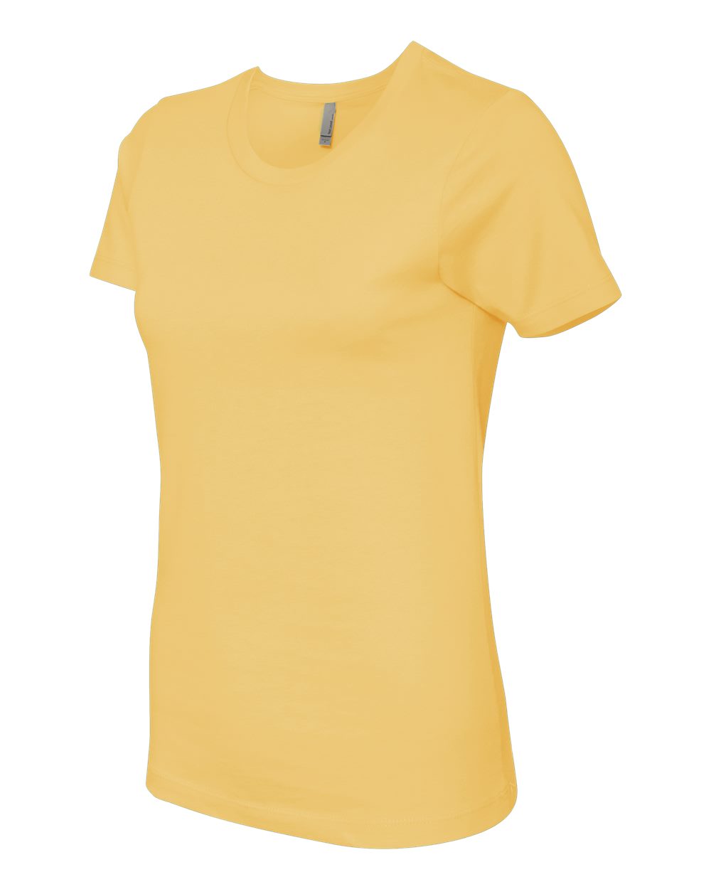 Women’s Cotton T-Shirt - Side - B50218402 - Banana Cream