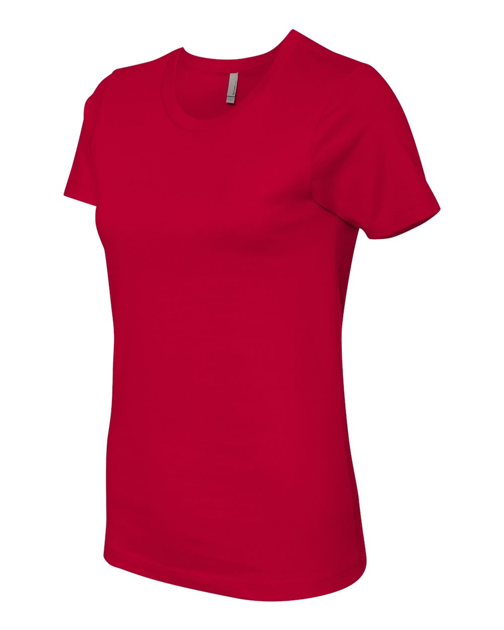 Women’s Cotton T-Shirt - Side - B50218702 - Red