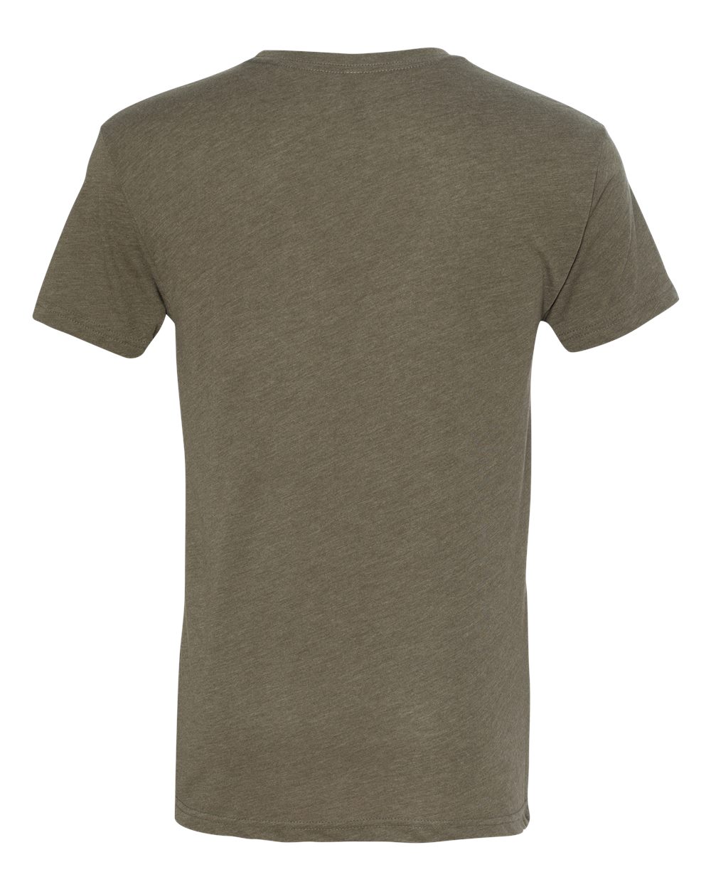 Unisex Triblend T-Shirt - Back - B84718062 - Military Green