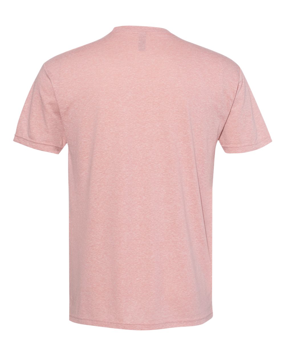 Unisex Triblend T-Shirt - Back - B84718302 - Desert Pink