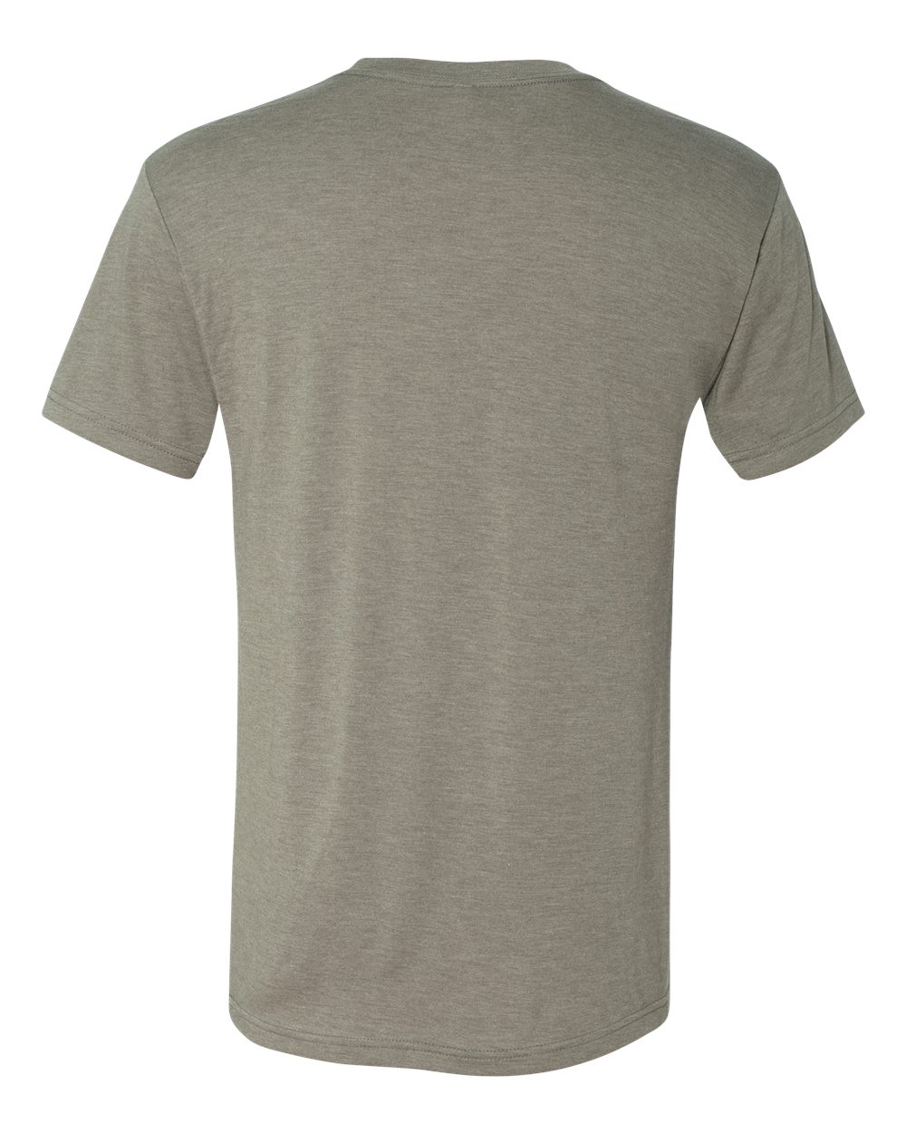 Unisex Triblend T-Shirt - Back - B84718352 - Venetian Grey