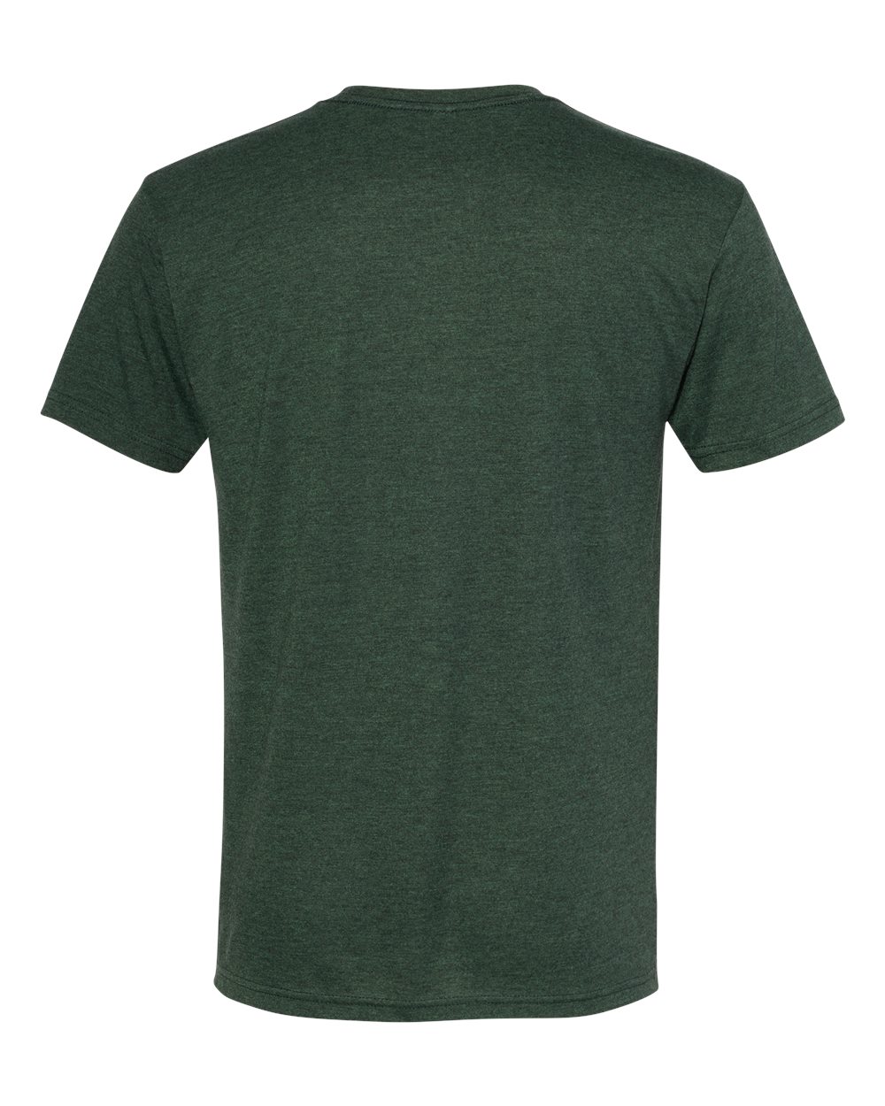 Unisex Triblend T-Shirt - Back - B84718522 - Black Forest