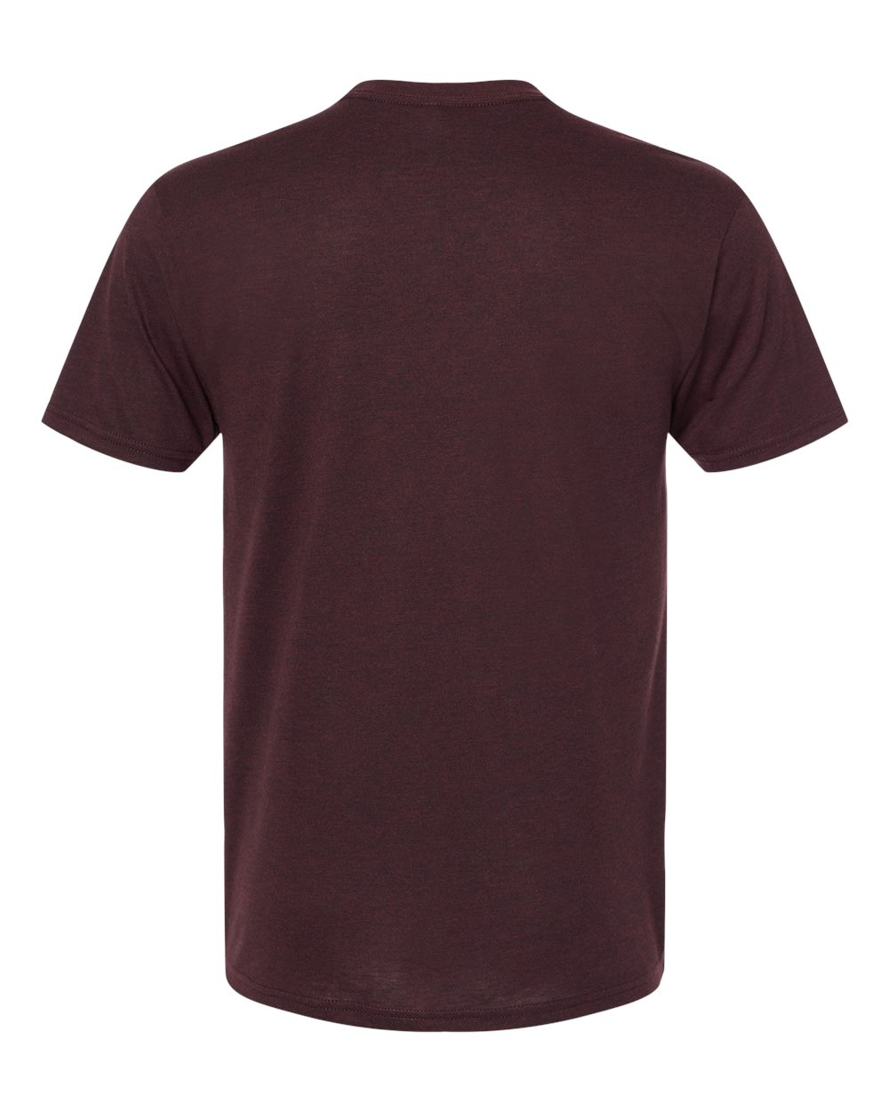 Unisex Triblend T-Shirt - Back - B84718532 - Cardinal Black