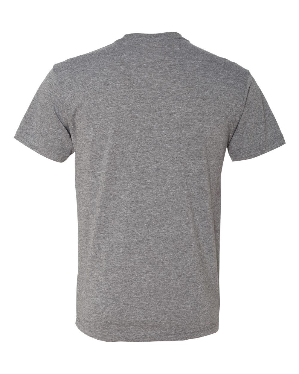 Unisex Triblend T-Shirt - Back - B84718582 - Premium Heather