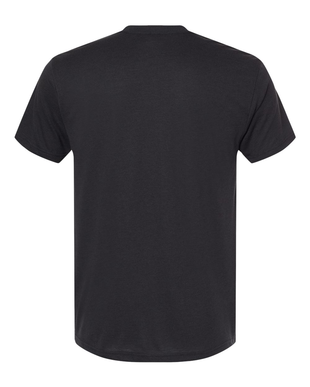 Unisex Triblend T-Shirt - Back - B84718592 - Graphite Black