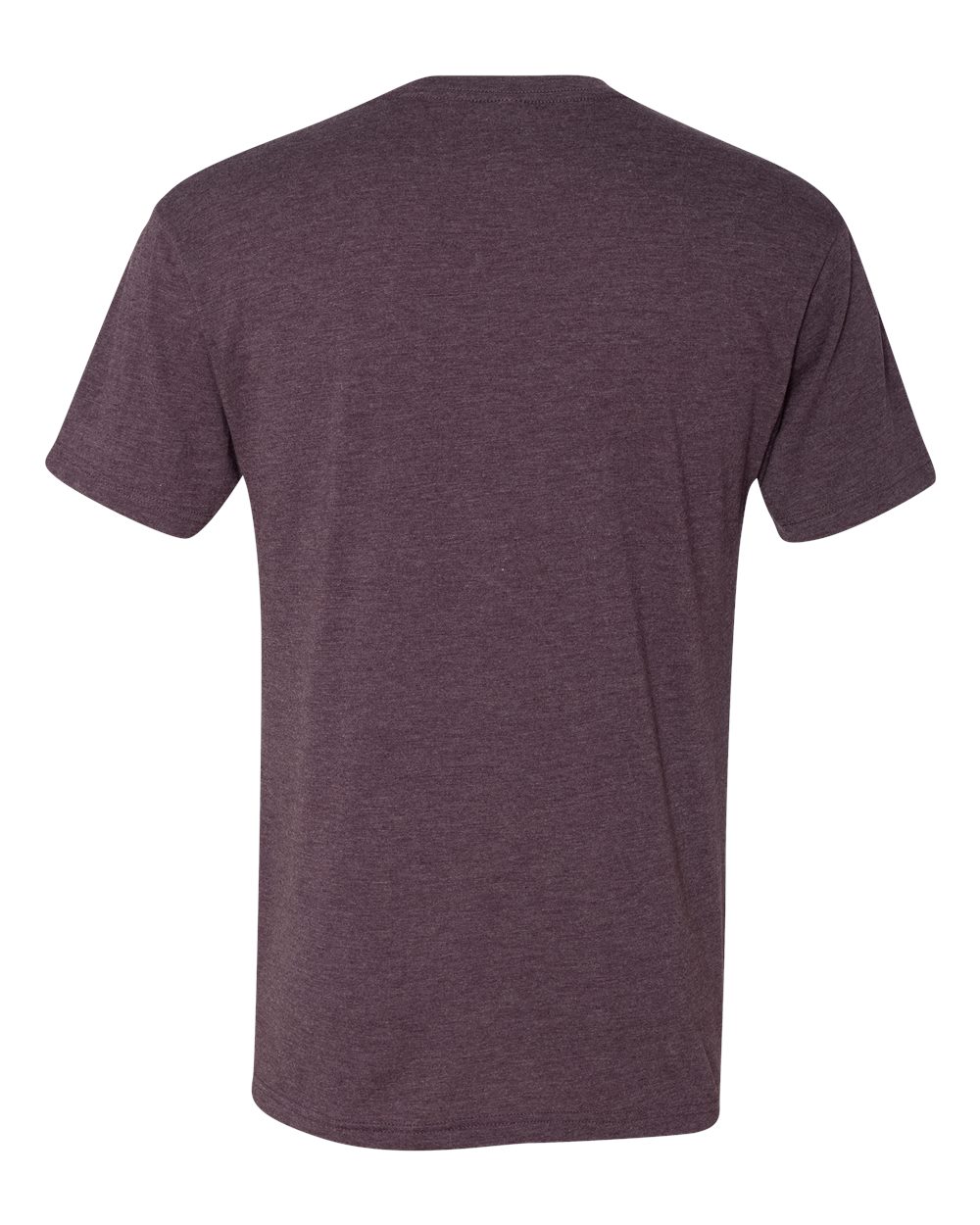 Unisex Triblend T-Shirt - Back - B84718672 - Vintage Purple