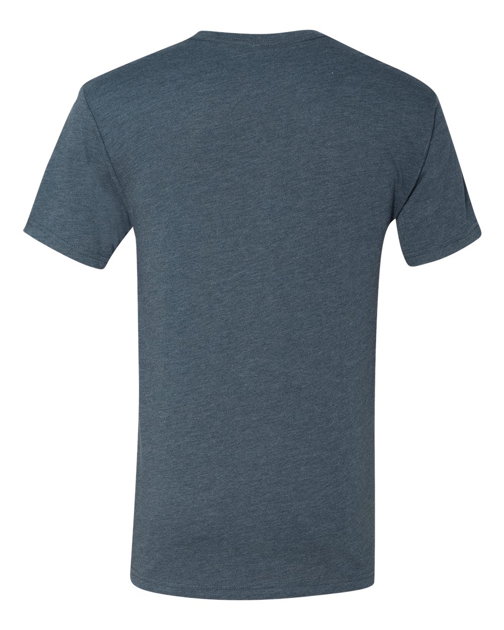 Unisex Triblend T-Shirt - Back - B84718682 - Indigo