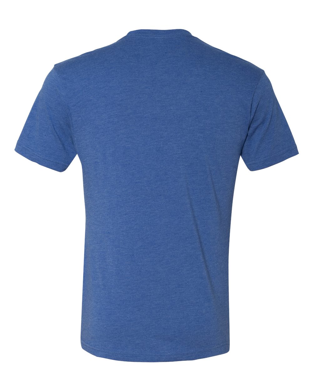 Unisex Triblend T-Shirt - Back - B84718752 - Vintage Royal