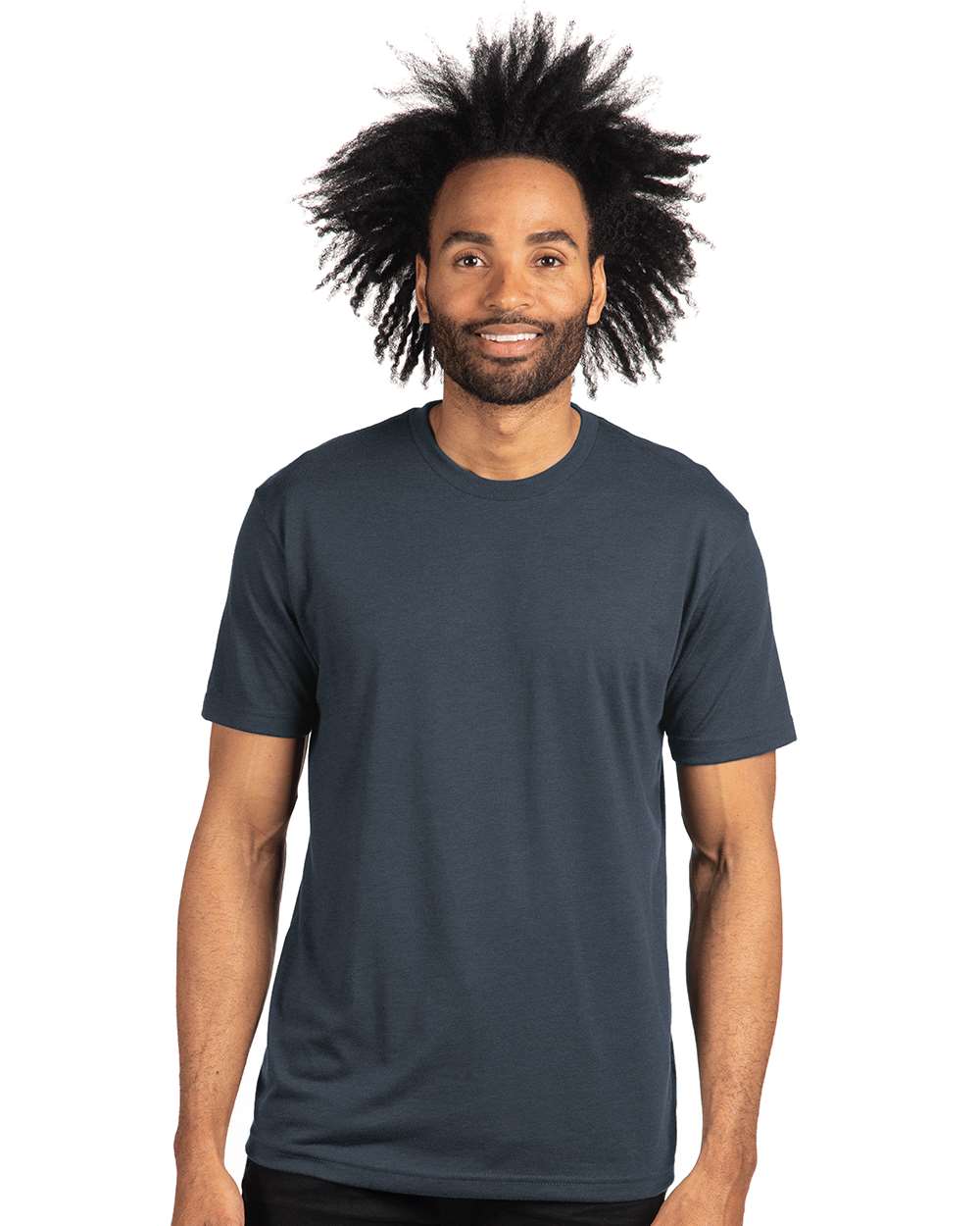 Unisex Triblend T-Shirt - OnModelFront - B84718242 - Legion Blue