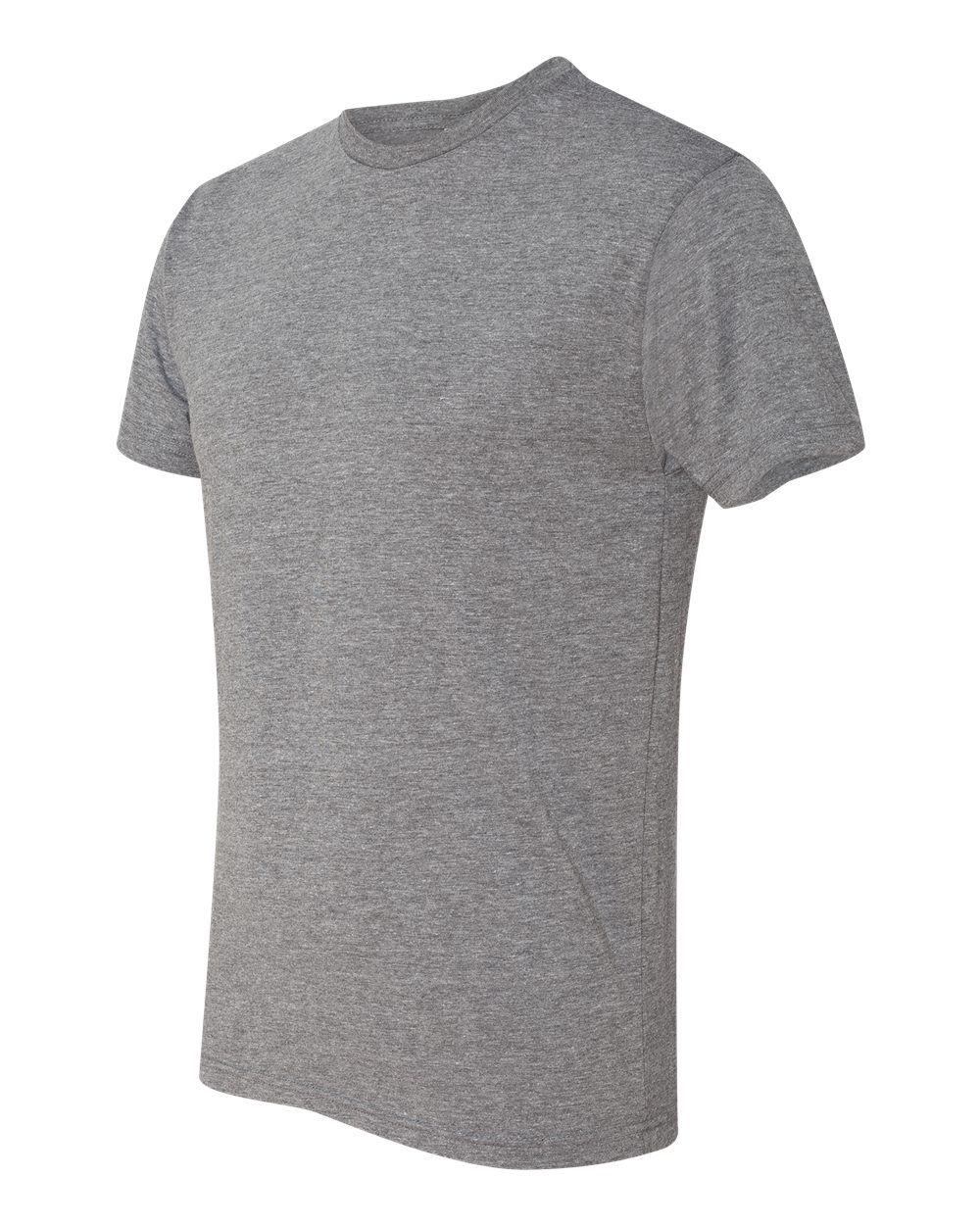Unisex Triblend T-Shirt - Side - B84718582 - Premium Heather