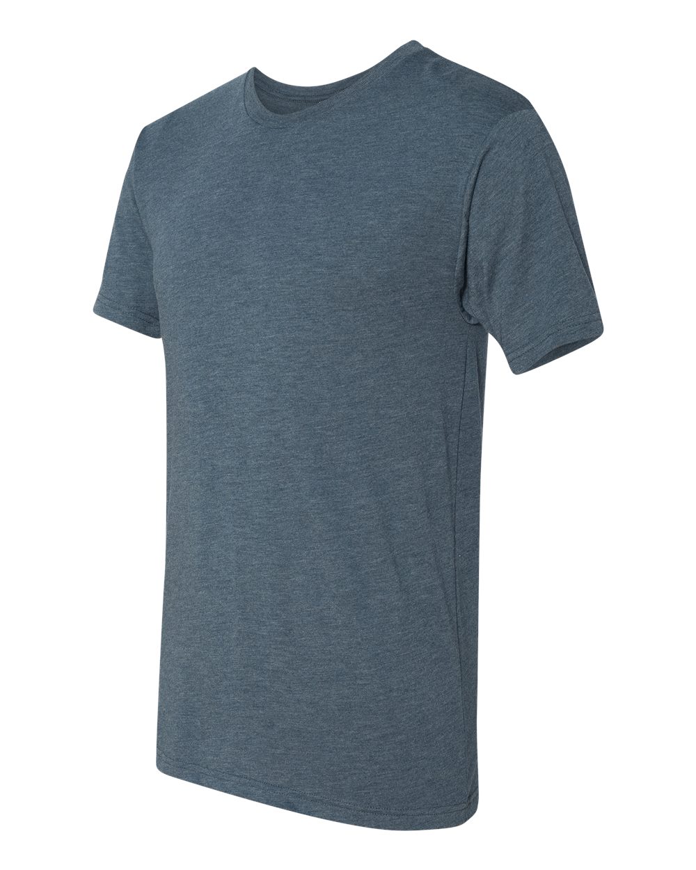 Unisex Triblend T-Shirt - Side - B84718682 - Indigo