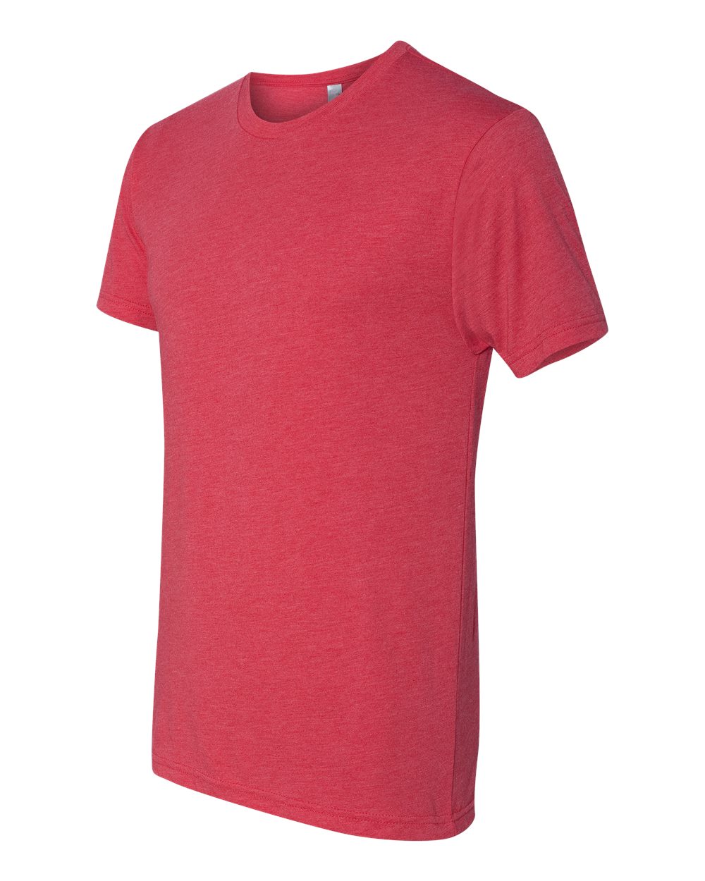 Unisex Triblend T-Shirt - Side - B84718712 - Vintage Red