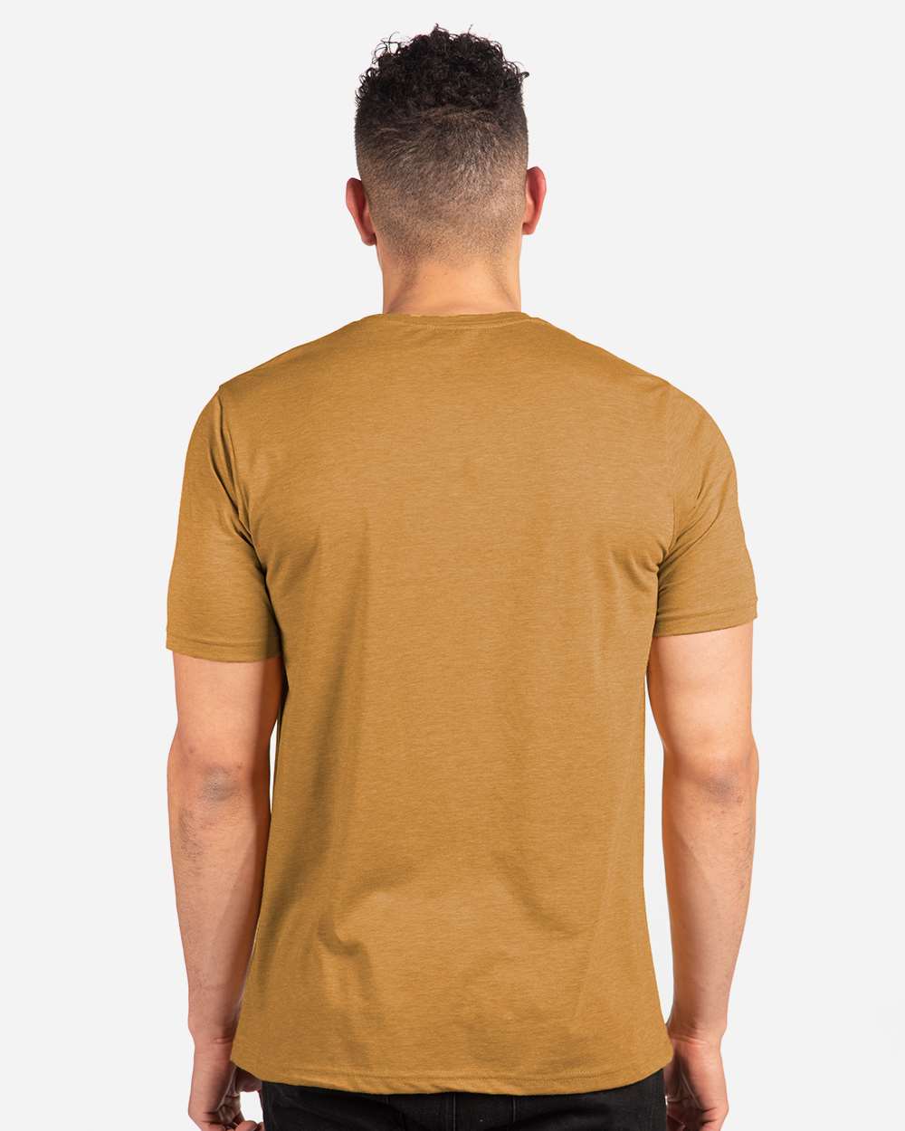 Unisex Festival T-Shirt - OnModelBack - B03318122 - Antique Gold