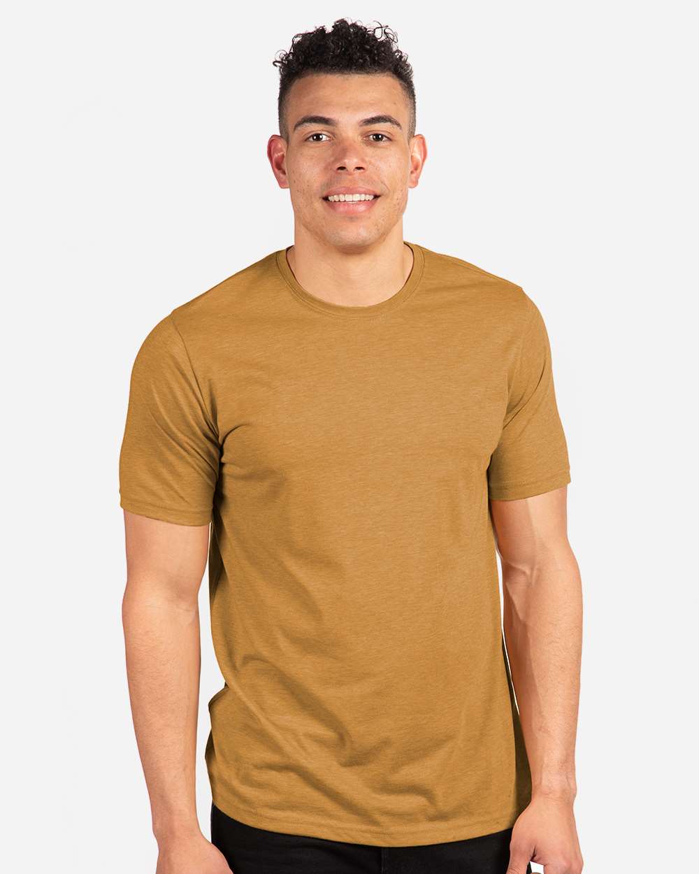 Unisex Festival T-Shirt - OnModelFront - B03318122 - Antique Gold