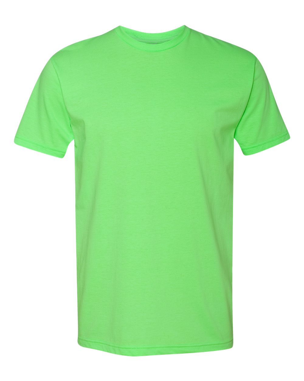 Unisex CVC T-Shirt - Front - B20618162 - Neon Heather Green