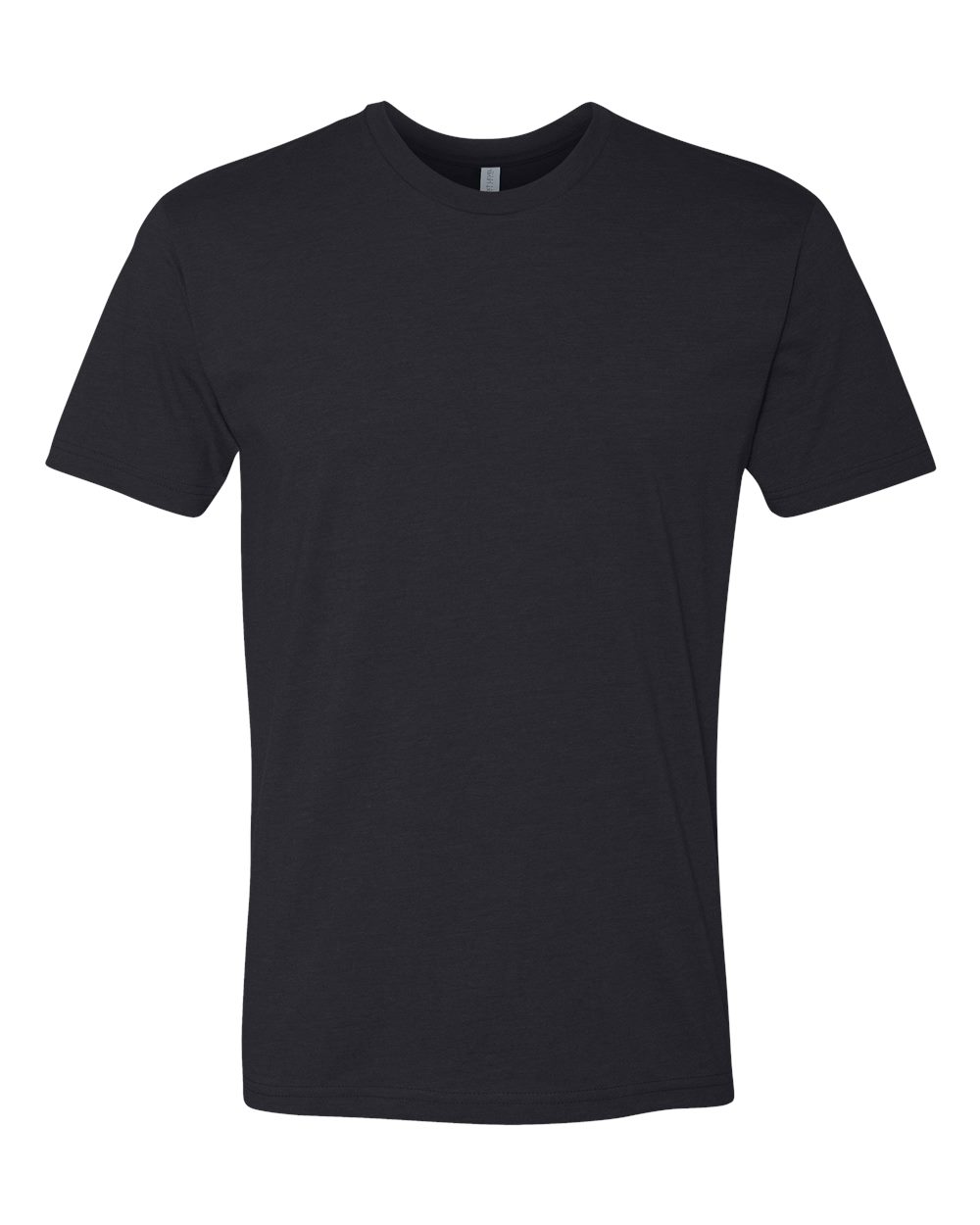 Unisex CVC T-Shirt - Front - B20618502 - Black