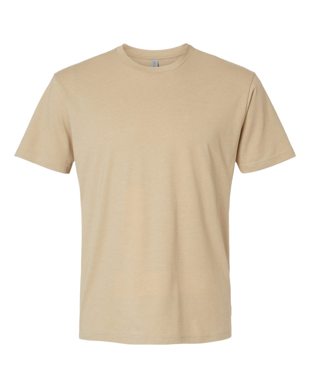 Unisex CVC T-Shirt - Front - B20618952 - Heather Tan