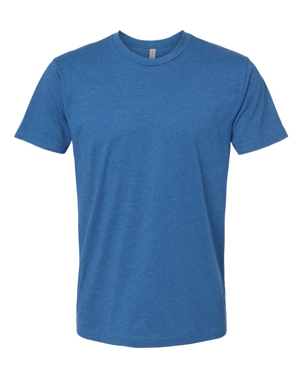 Unisex CVC T-Shirt - Front - B20618982 - Heather Cool Blue