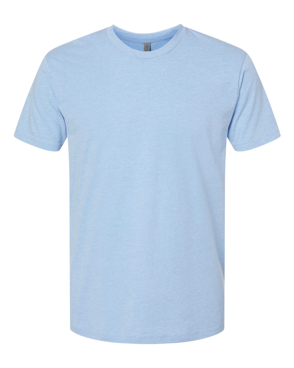 Unisex CVC T-Shirt - Front - B20618992 - Heather Columbia Blue