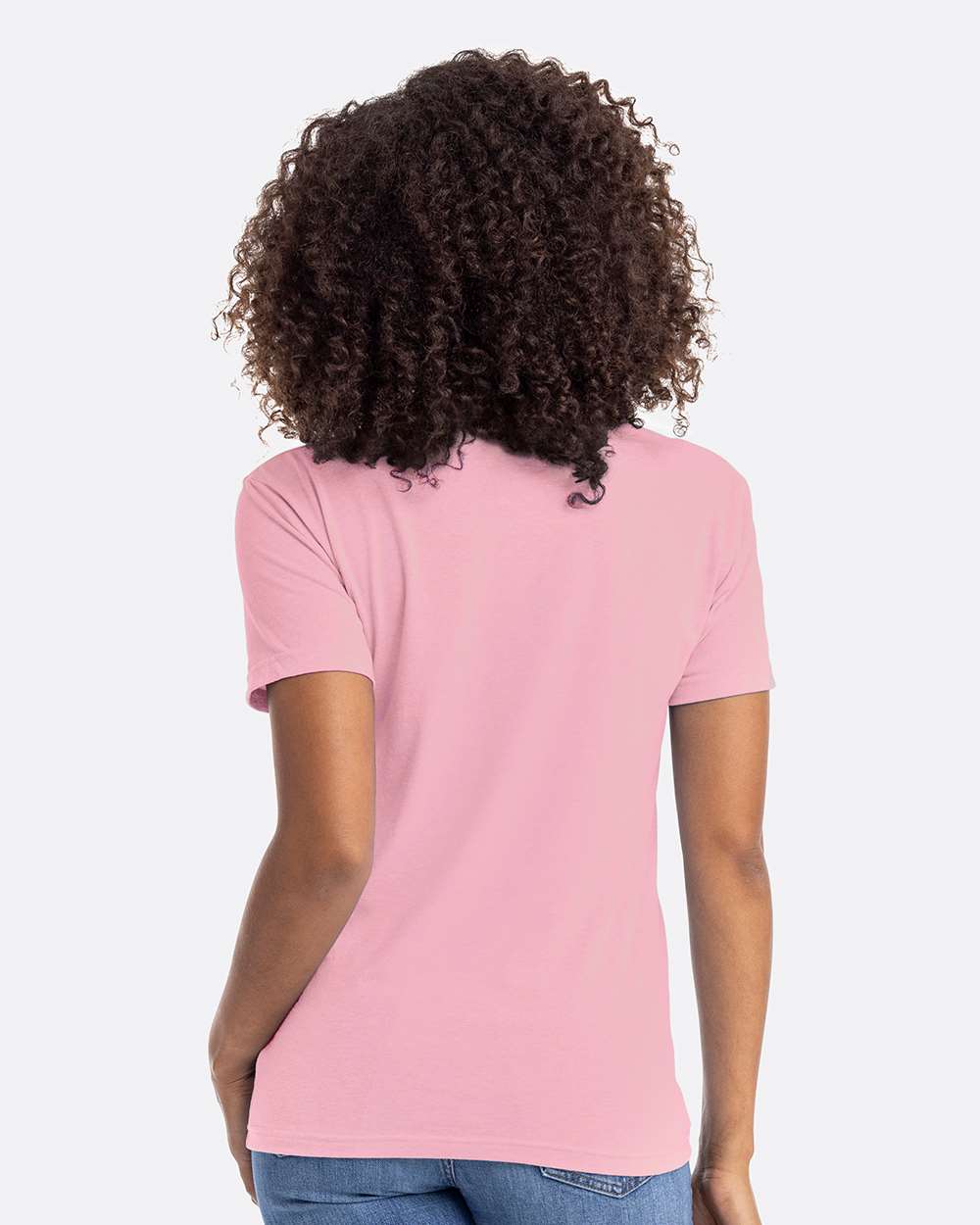 Unisex CVC T-Shirt - OnModelBack - B20618312 - Heather Light Pink