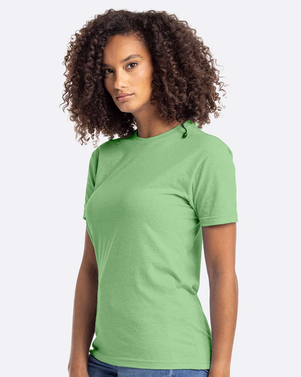 Unisex CVC T-Shirt - OnModelSide - B20618192 - Apple Green
