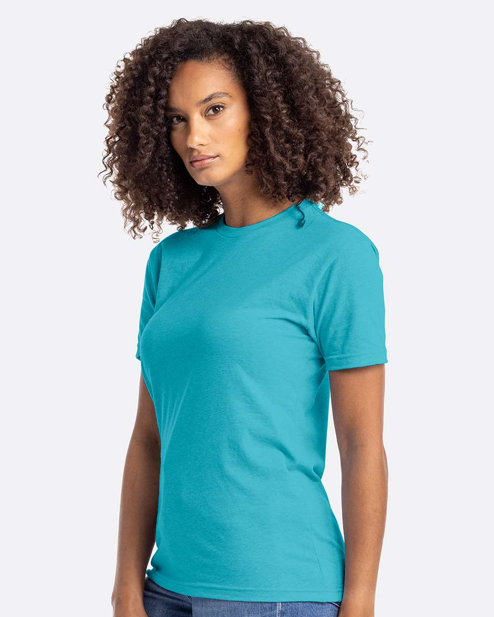 Unisex CVC T-Shirt - OnModelSide - B20618742 - Bondi Blue