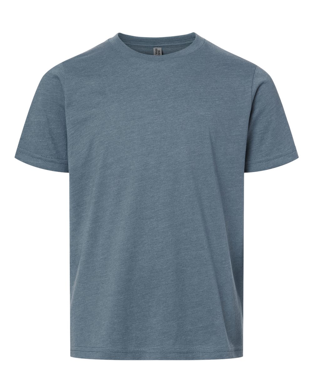 Youth CVC T-Shirt - Front - B55118202 - Heather Slate Blue