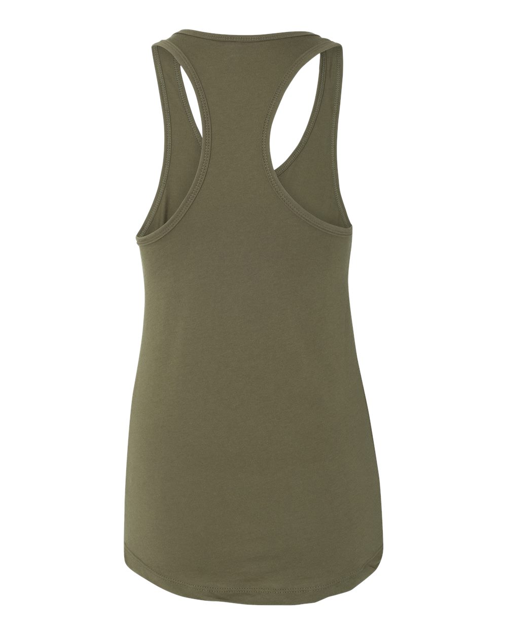Women's Ideal Racerback Tank - Back - B56718062 - Military Green