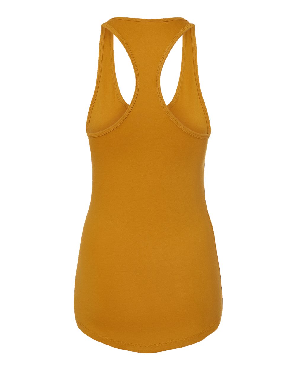 Women's Ideal Racerback Tank - Back - B56718122 - Antique Gold