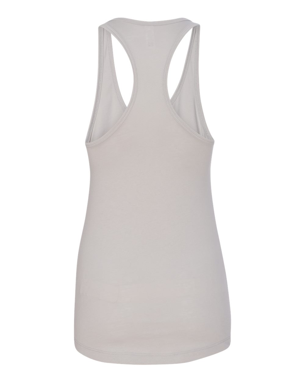 Women's Ideal Racerback Tank - Back - B56718352 - Silver