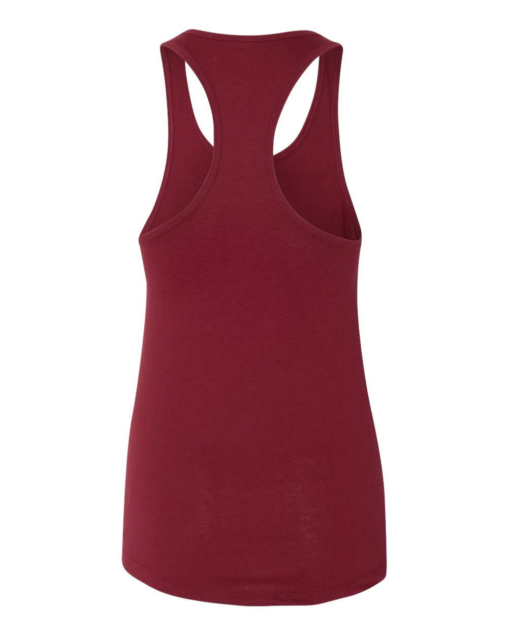 Women's Ideal Racerback Tank - Back - B56718522 - Cardinal