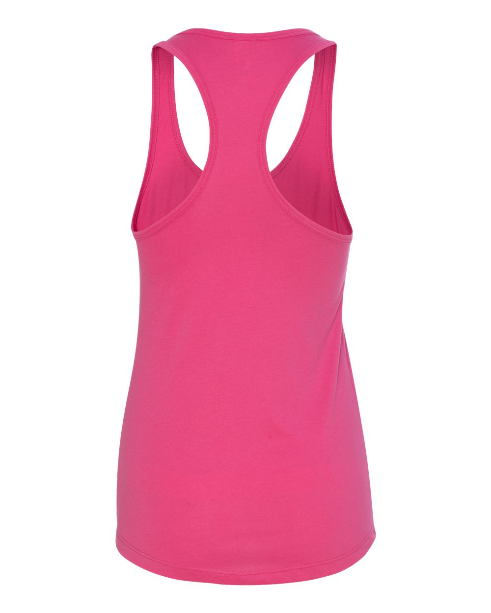 Women's Ideal Racerback Tank - Back - B56718692 - Raspberry