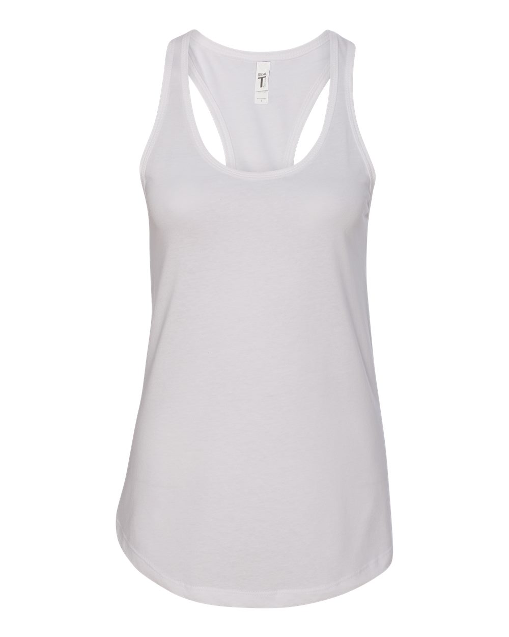 Women's Ideal Racerback Tank - Front - B56718002 - White