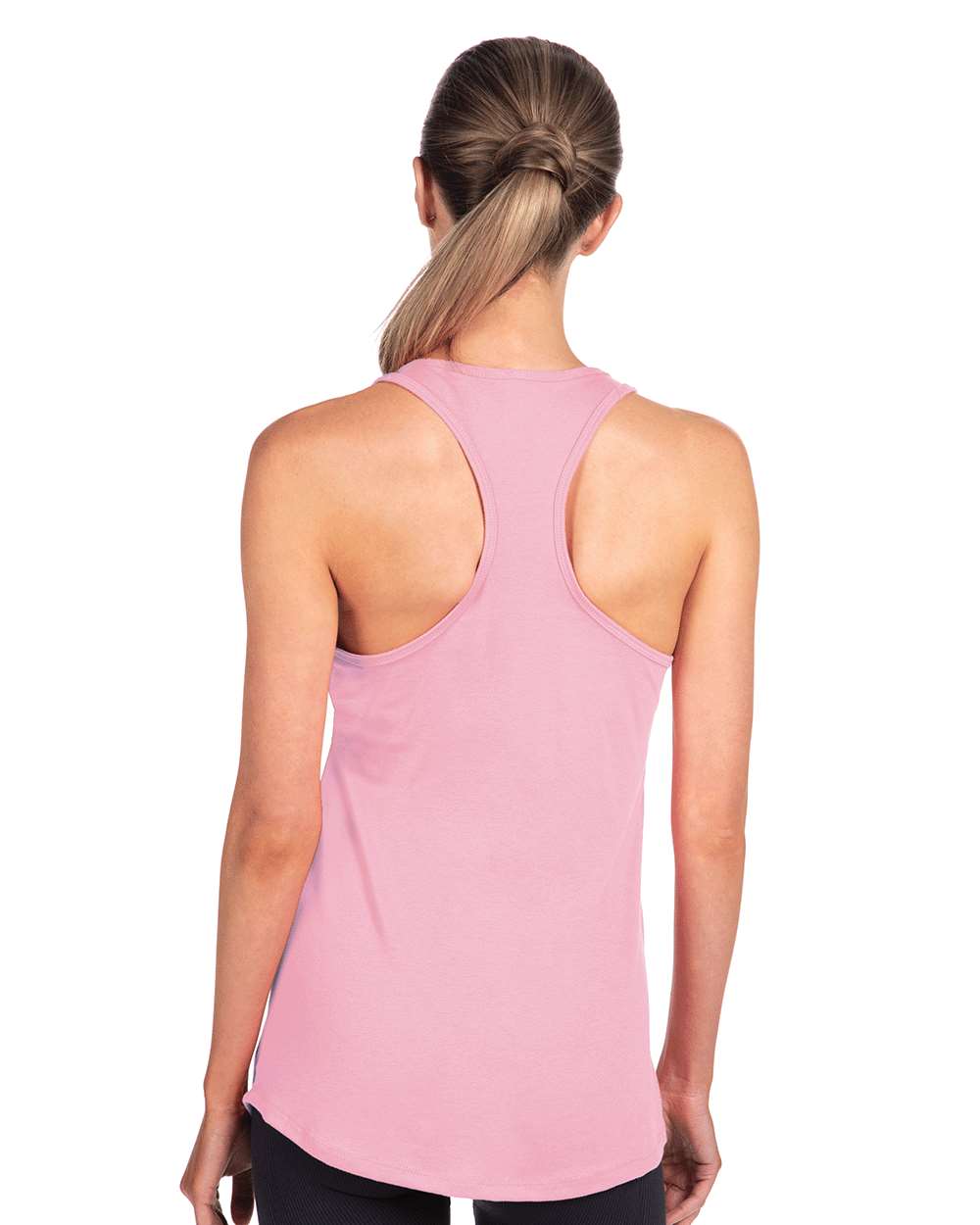 Women's Ideal Racerback Tank - OnModelBack - B56718212 - Lilac